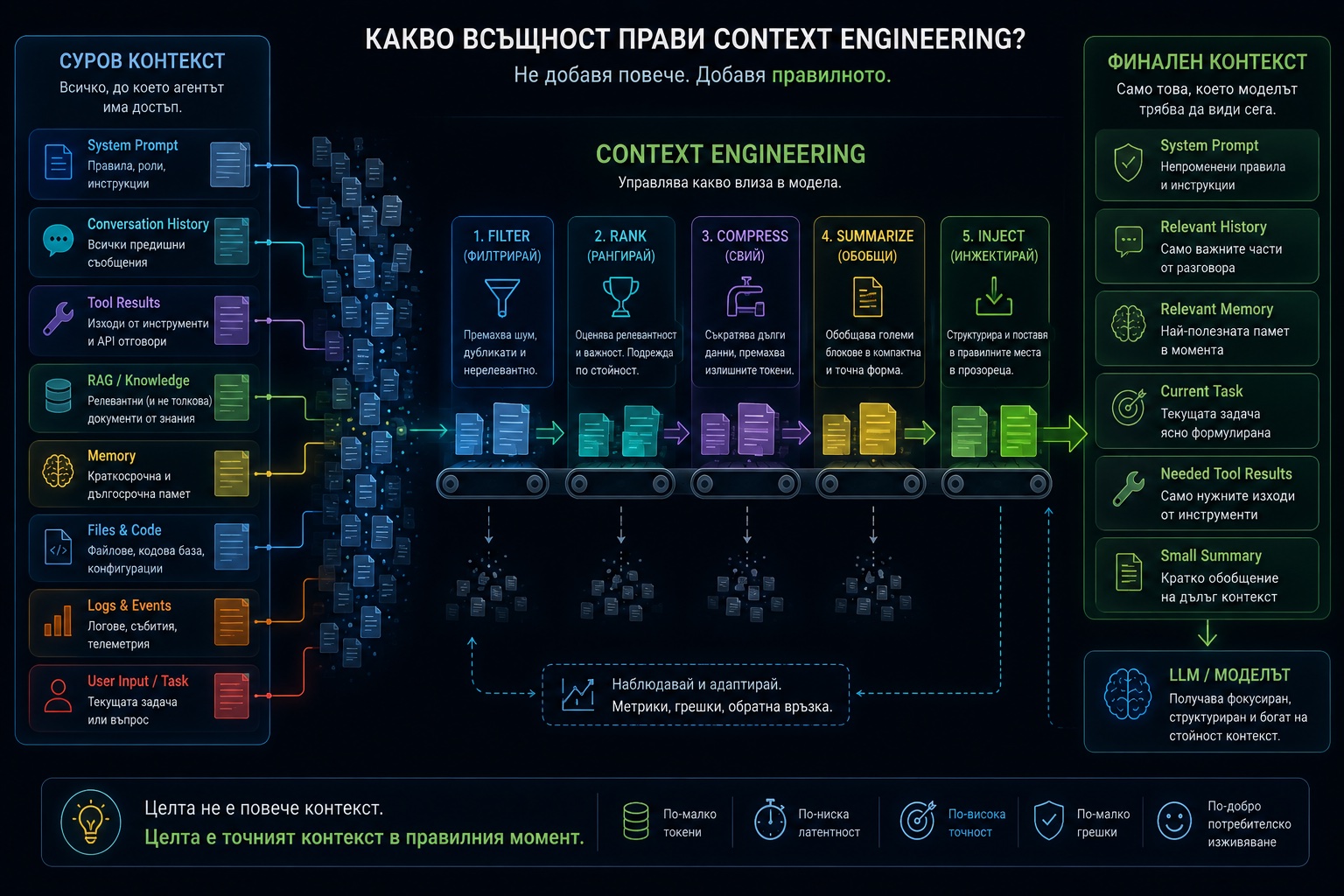 Context engineering as a pipeline